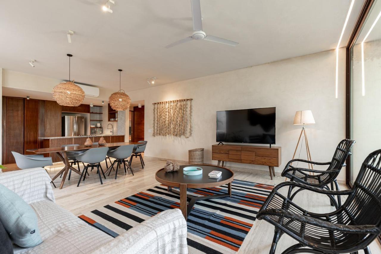 308-303 Beautiful Apartments With 3 Bedrooms Tulum Zewnętrze zdjęcie
